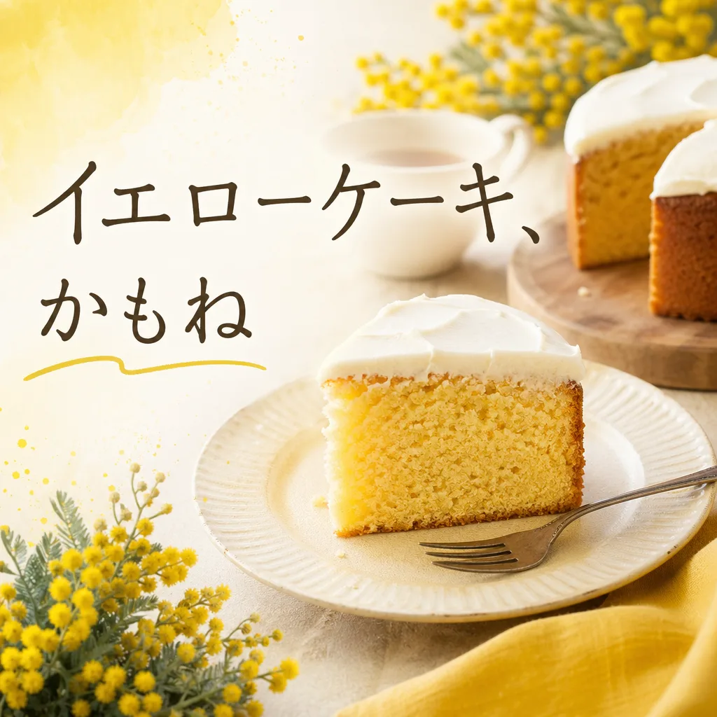 イエローケーキ、かもね