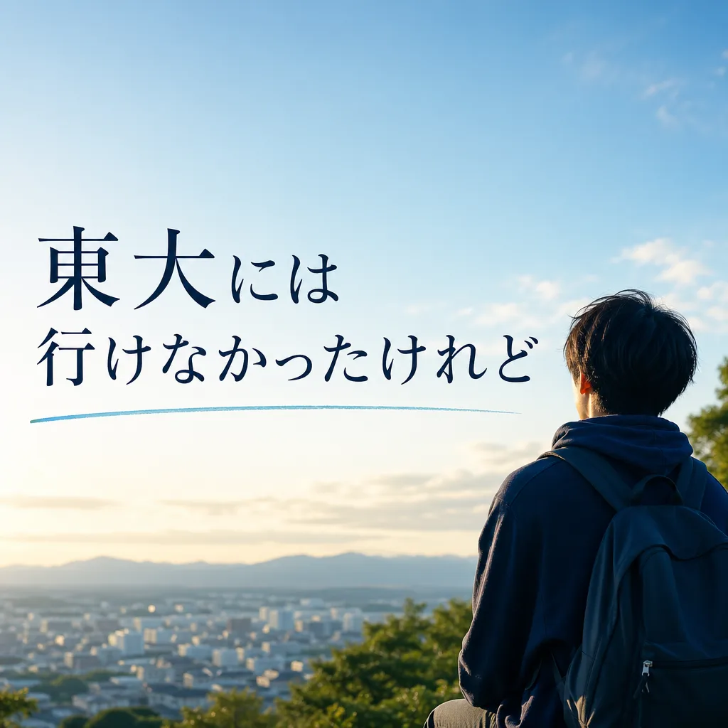東大には行けなかったけれど