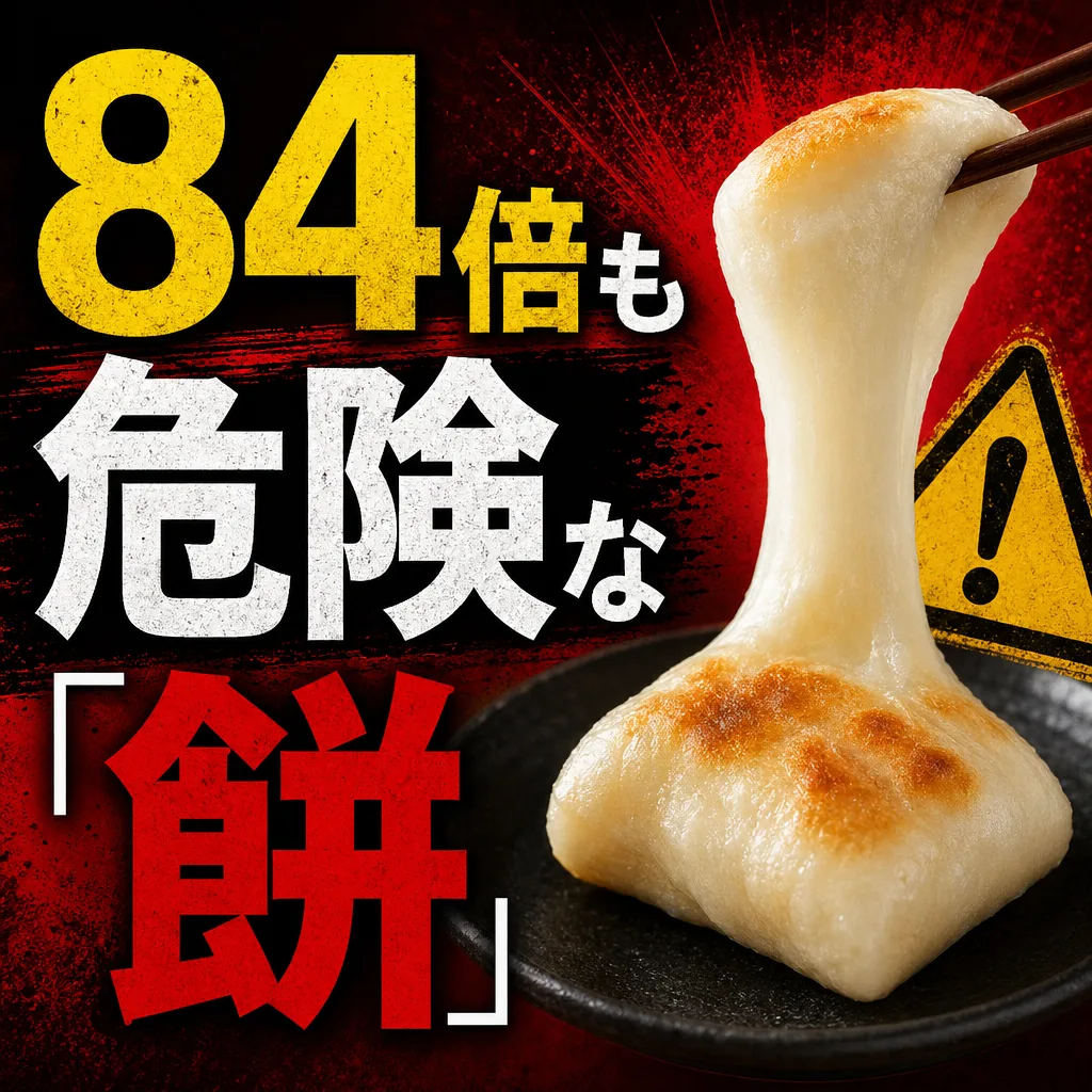 84倍も危険な「餅」