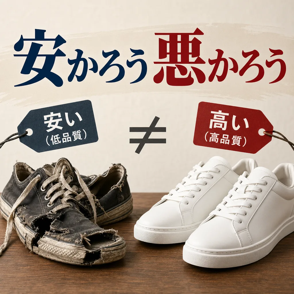 安かろう悪かろう
