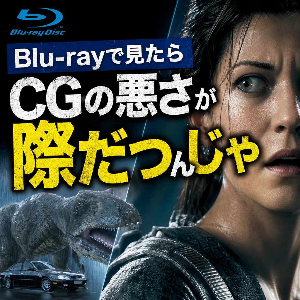 Blu-rayで見たらCGの悪さが際だつんじゃ