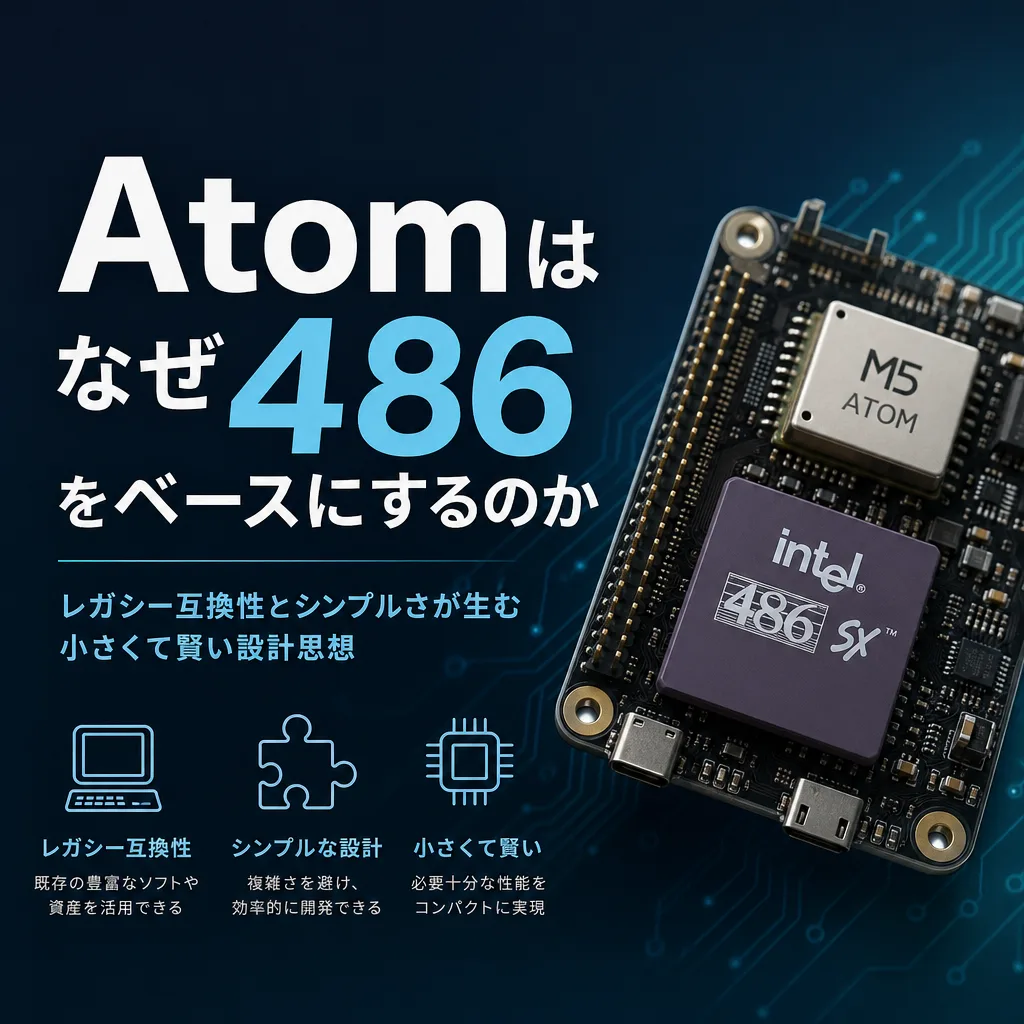Atomはなぜ486をベースにするのか