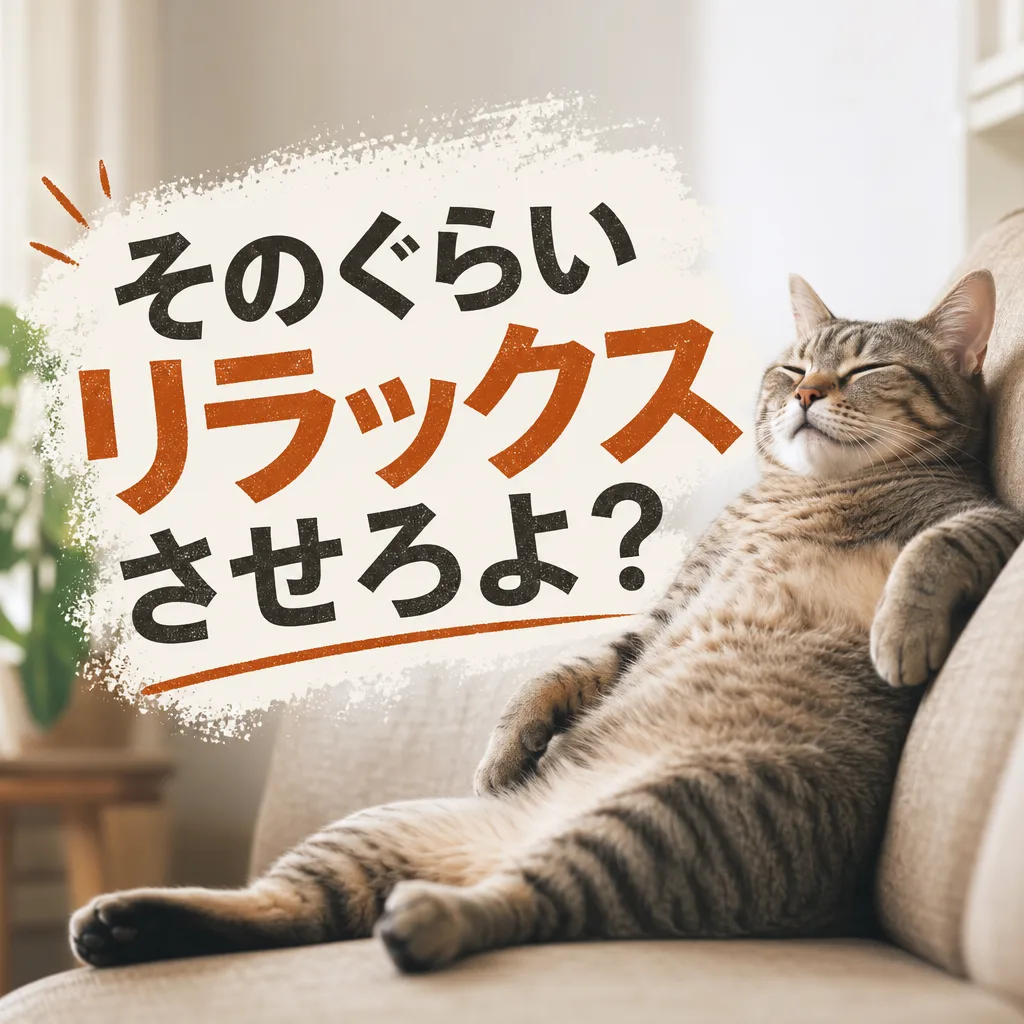 そのぐらいリラックスさせろよ?