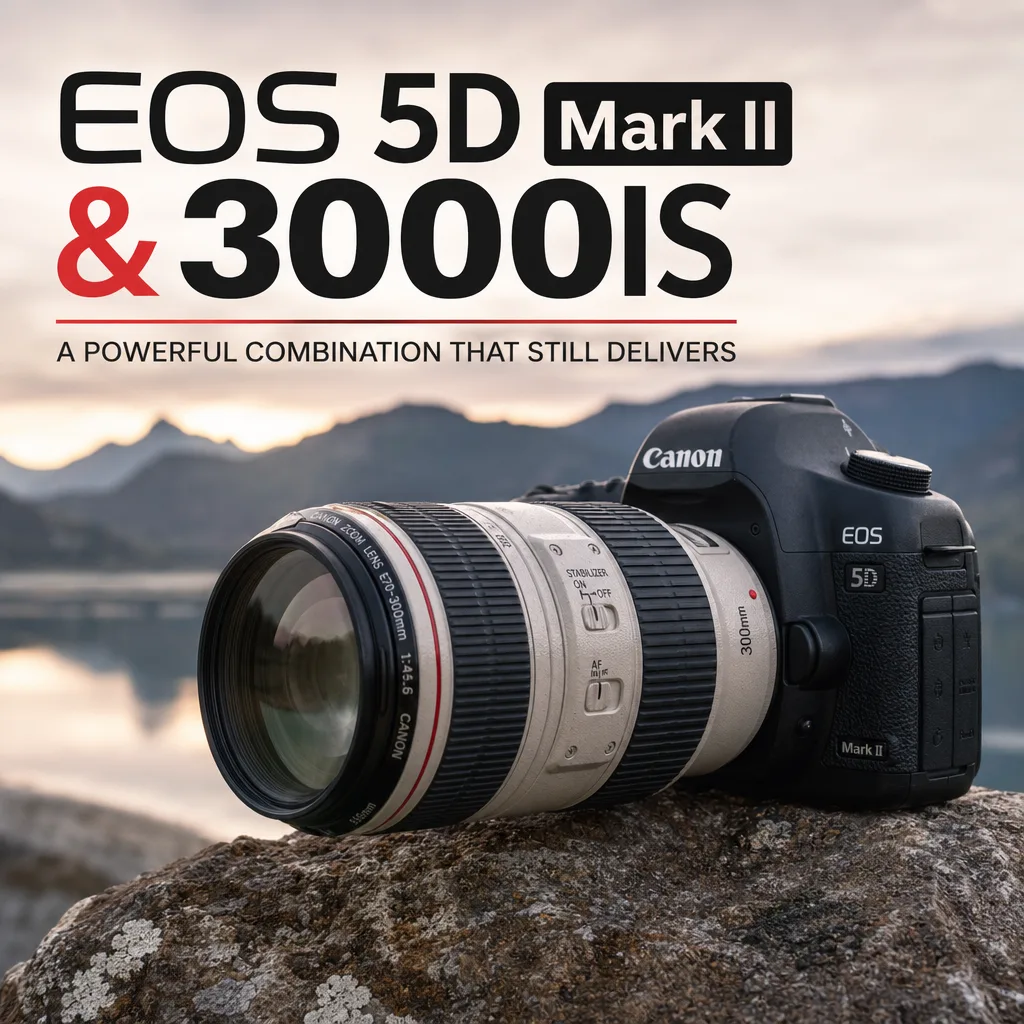EOS5D Mark II & 3000IS