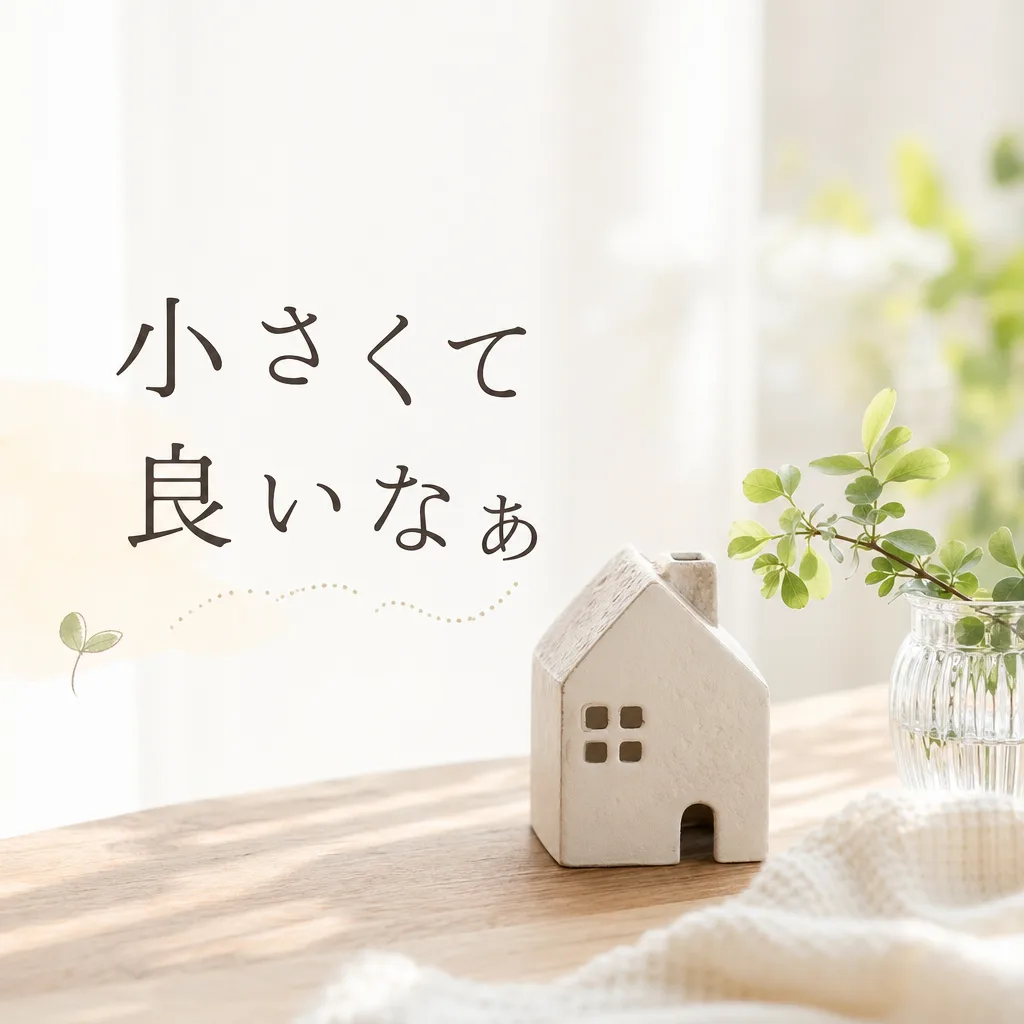 小さくて良いなぁ