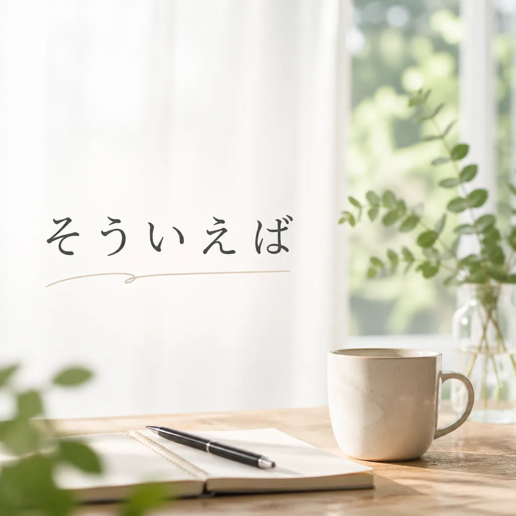 そういえば