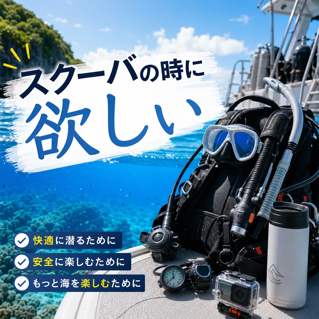 スクーバの時に欲しい