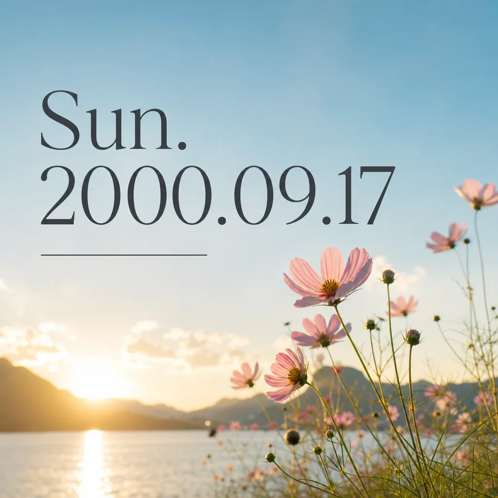 Sun. 2000.09.17