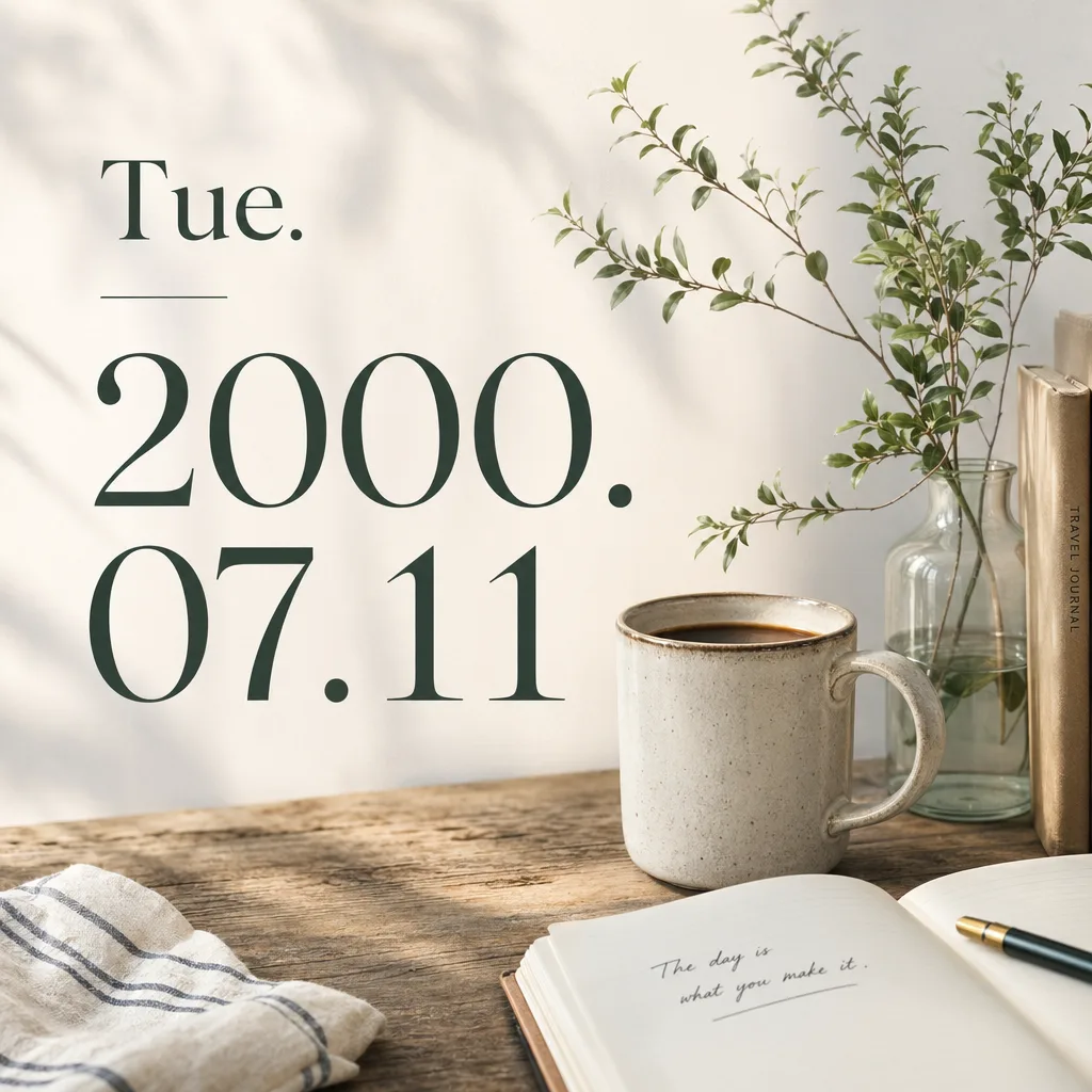 Tue. 2000.07.11