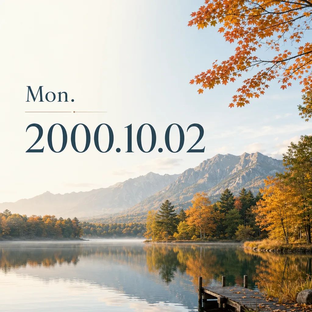 Mon. 2000.10.02