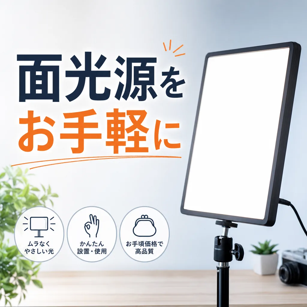 面光源をお手軽に