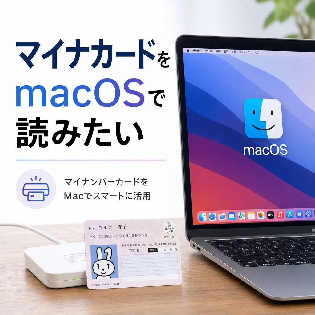 マイナカードをmacOSで読みたい