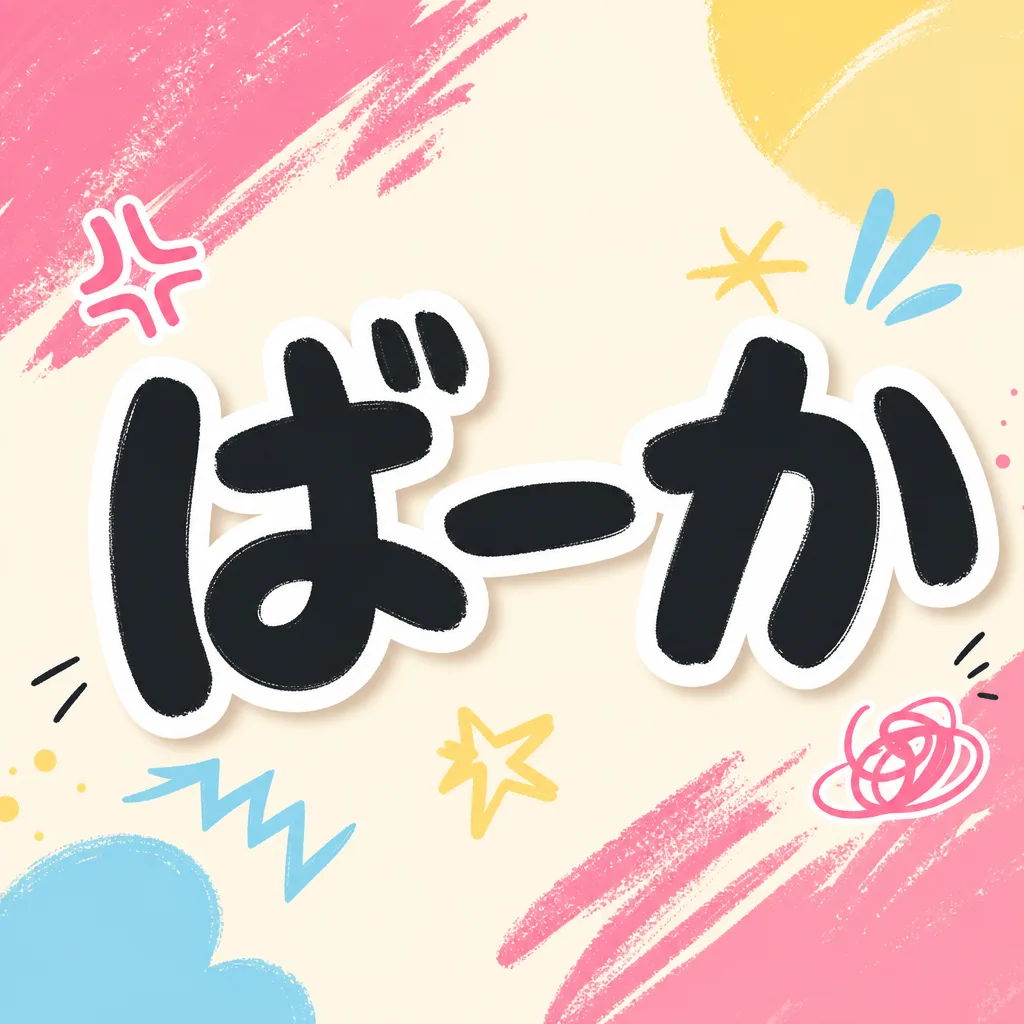 ばーか