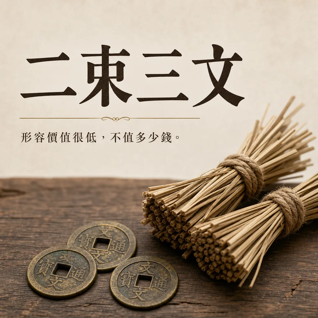 二束三文