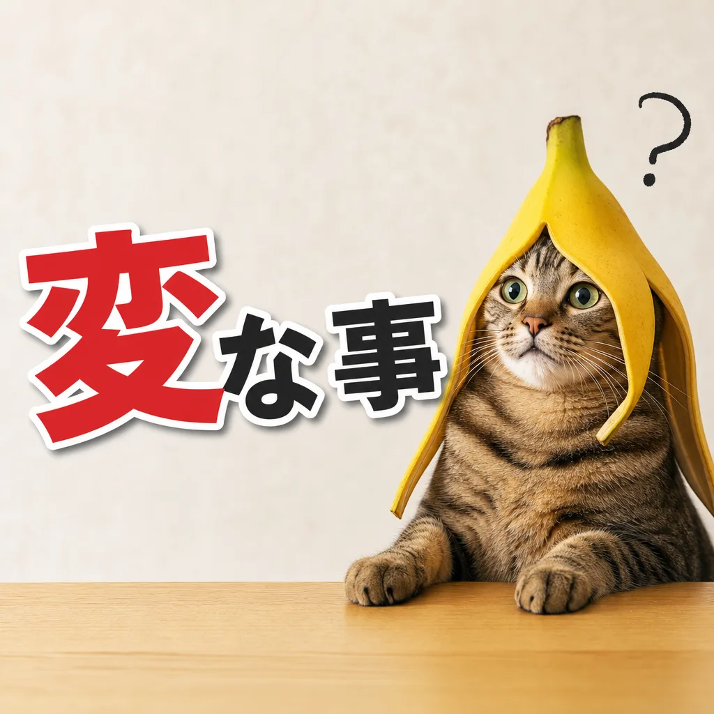 変な事