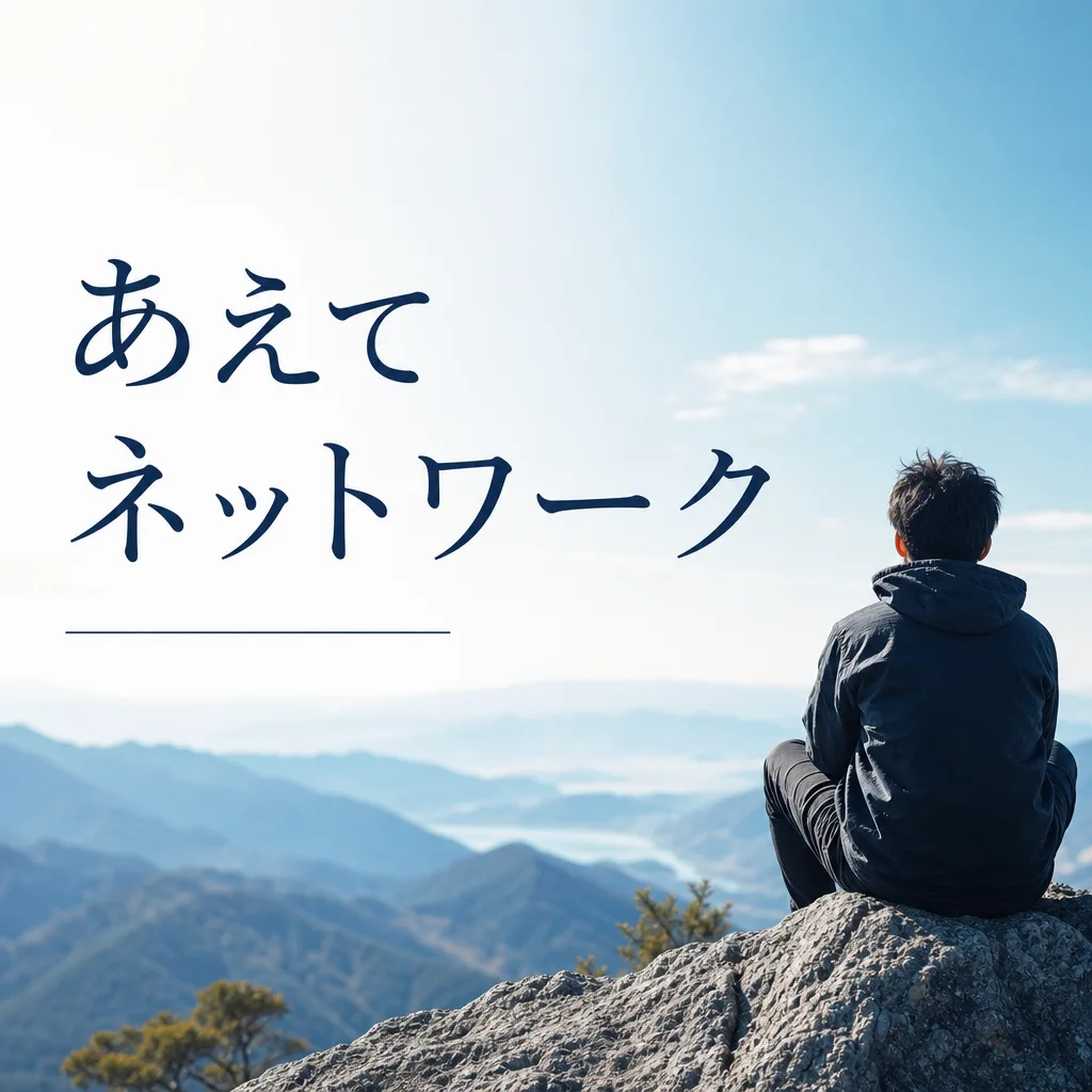 あえてネットワーク