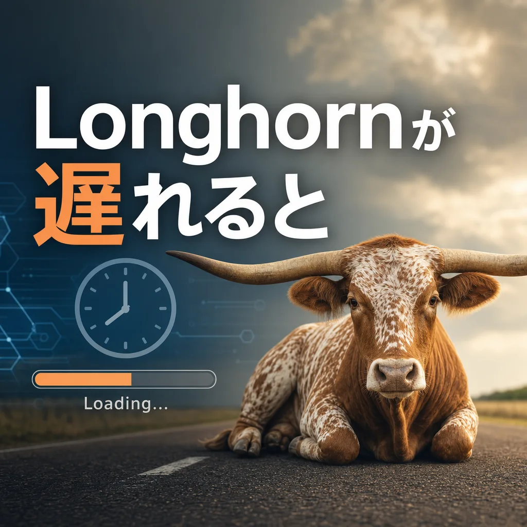 Longhornが遅れると