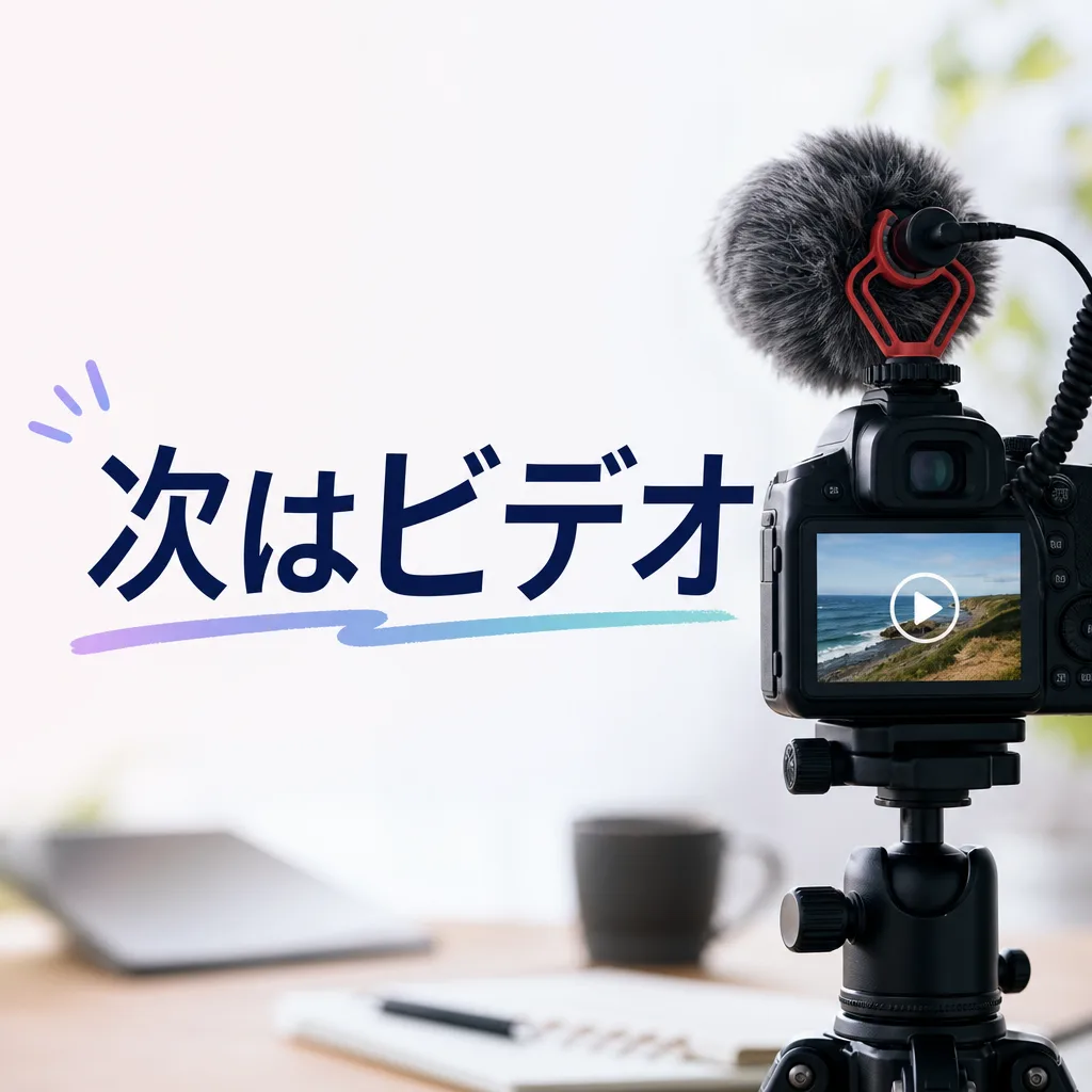 次はビデオ