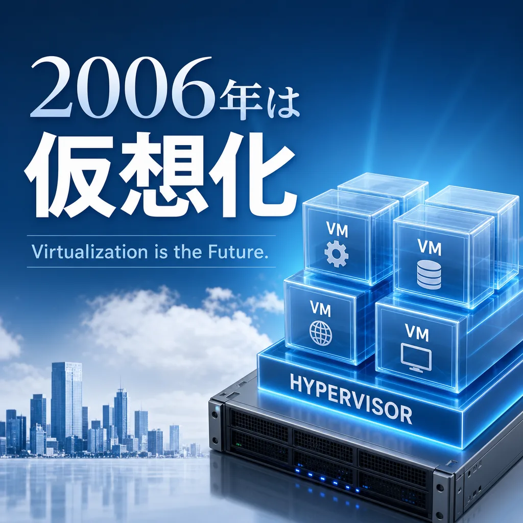 2006年は仮想化