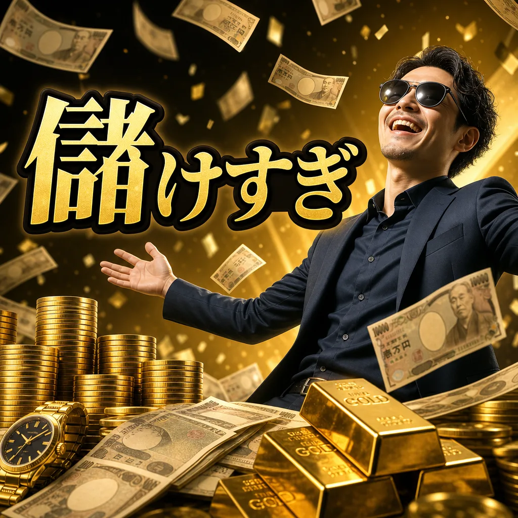 儲けすぎ