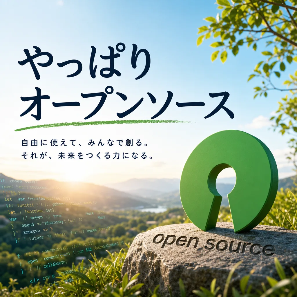 やっぱりオープンソース