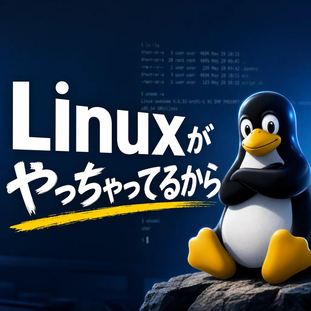 Linuxがやっちゃってるから