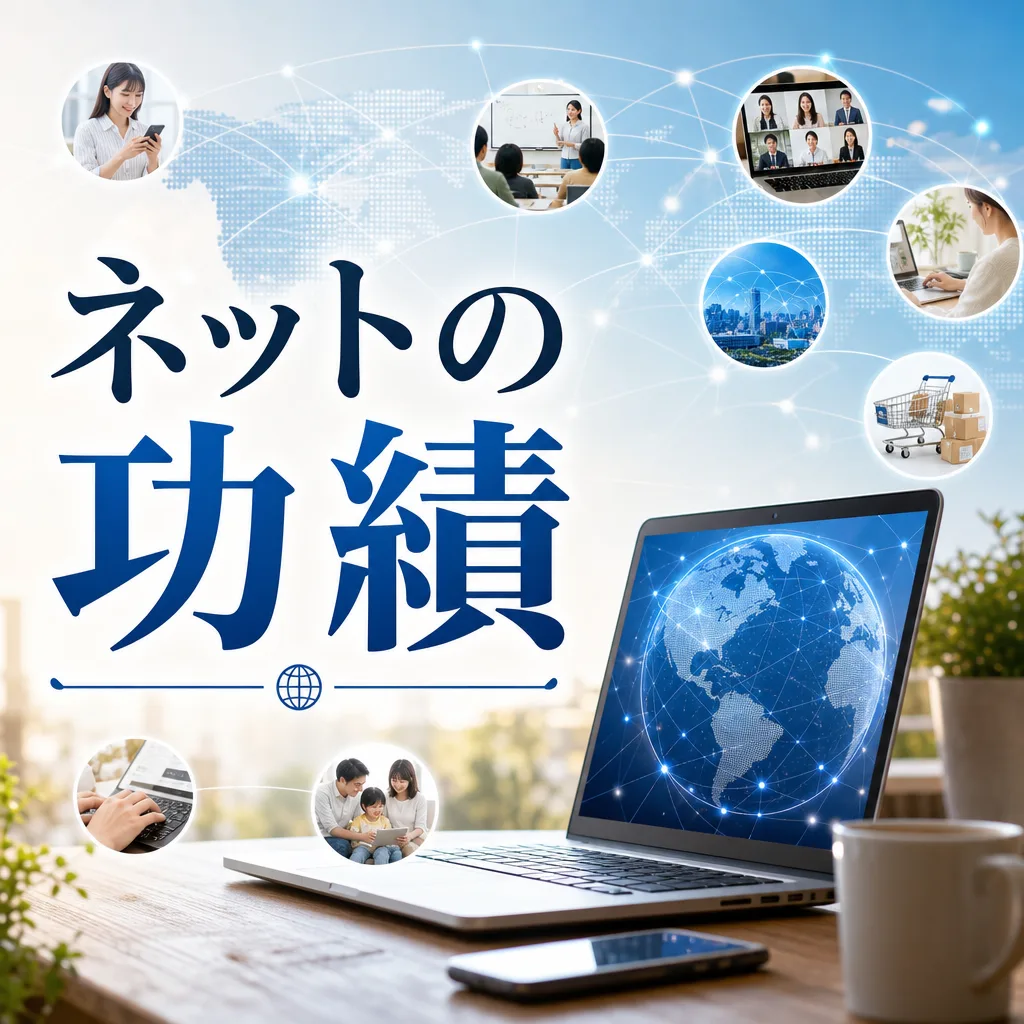 ネットの功績