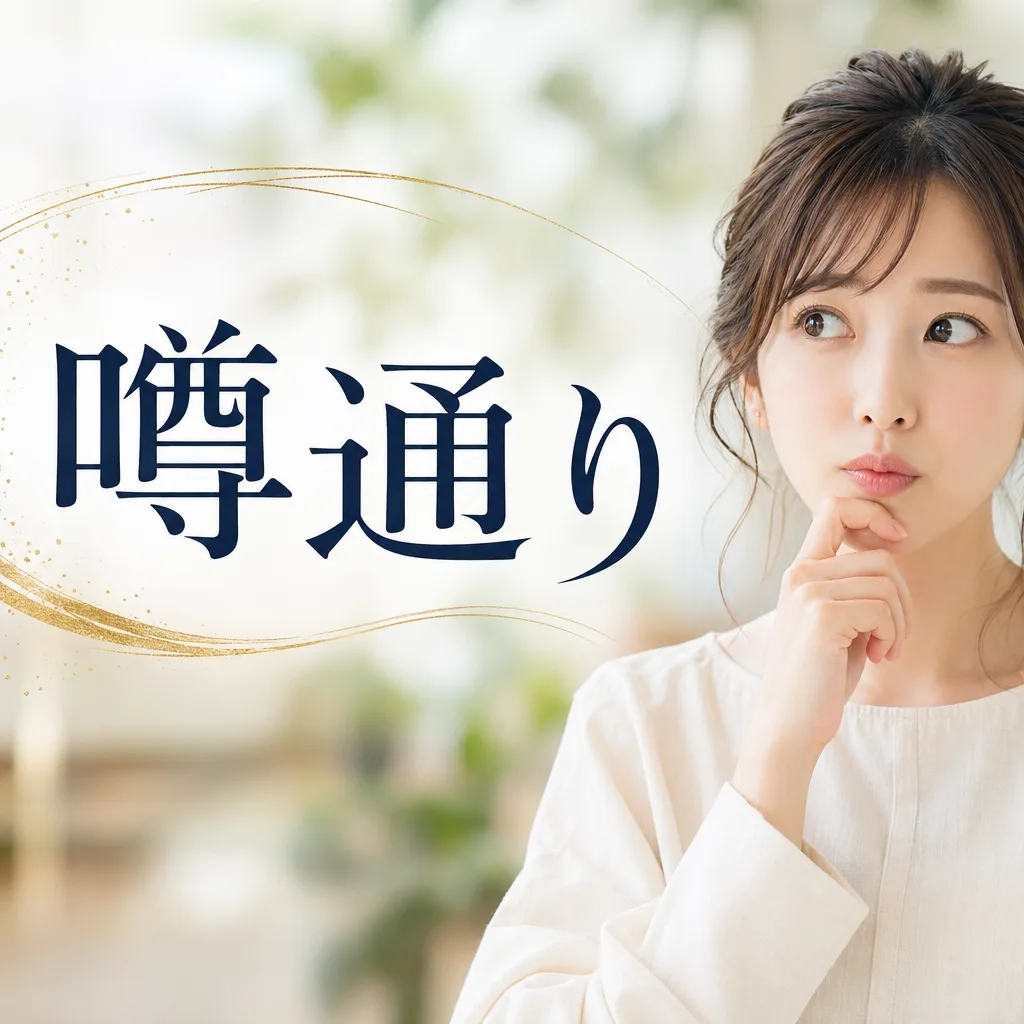 噂通り