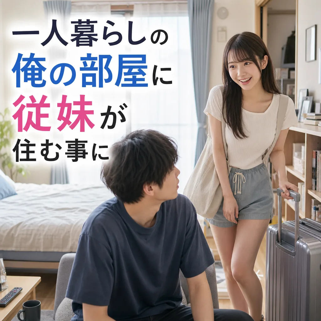 一人暮らしの俺の部屋に従妹が住む事に