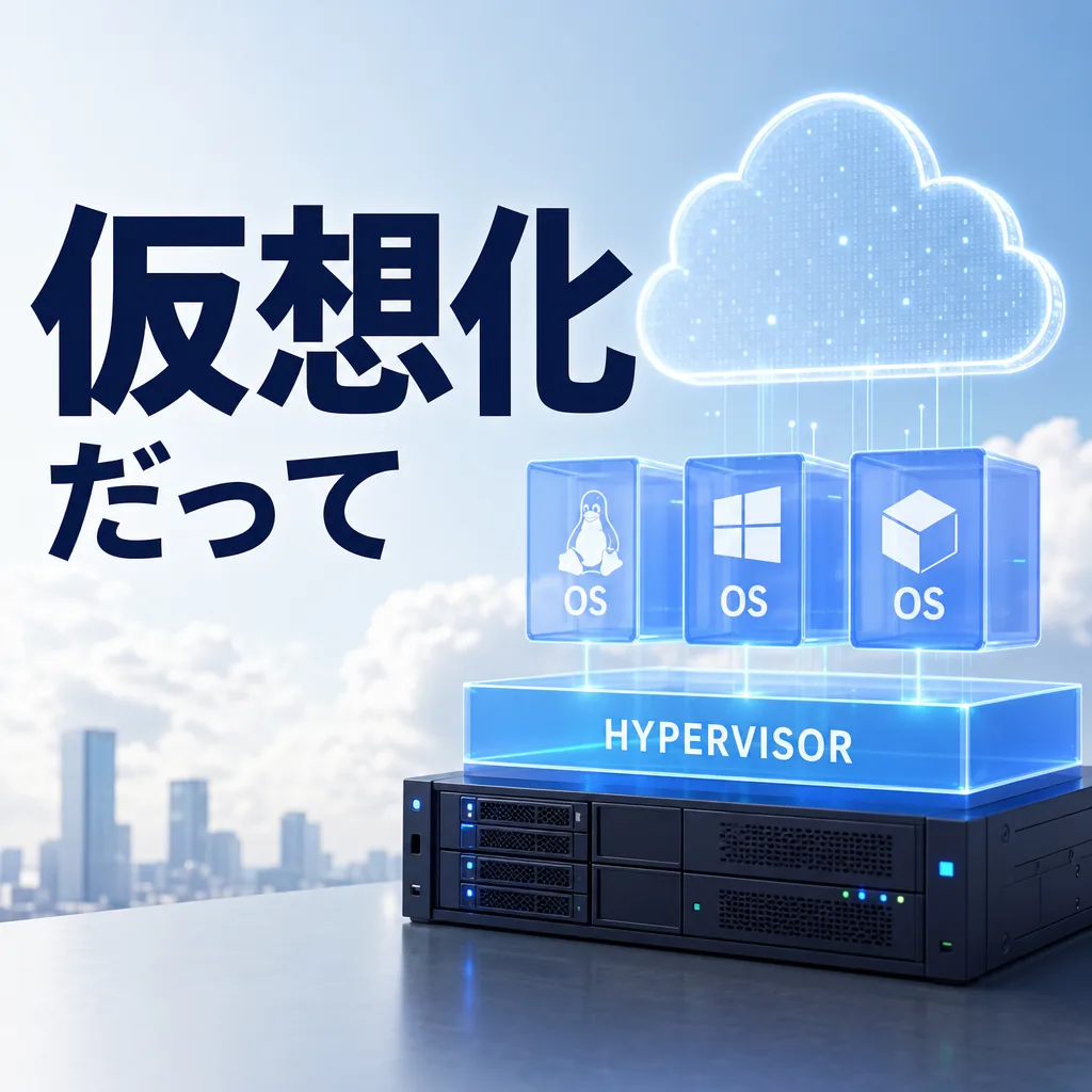 仮想化だって