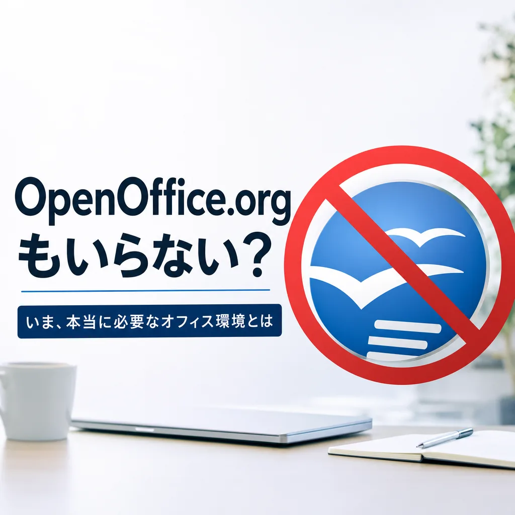 OpenOffice.orgもいらない？