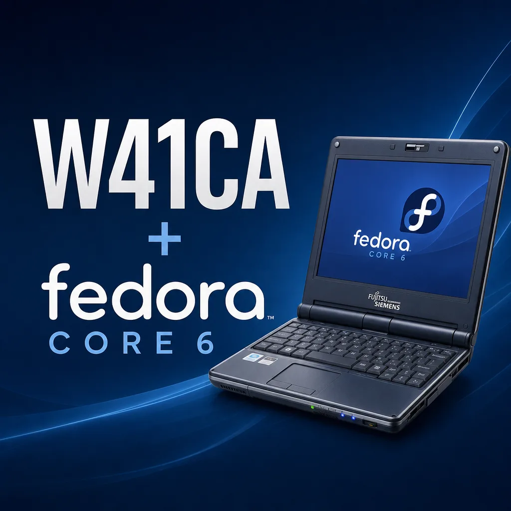 W41CA+Fedora Core 6