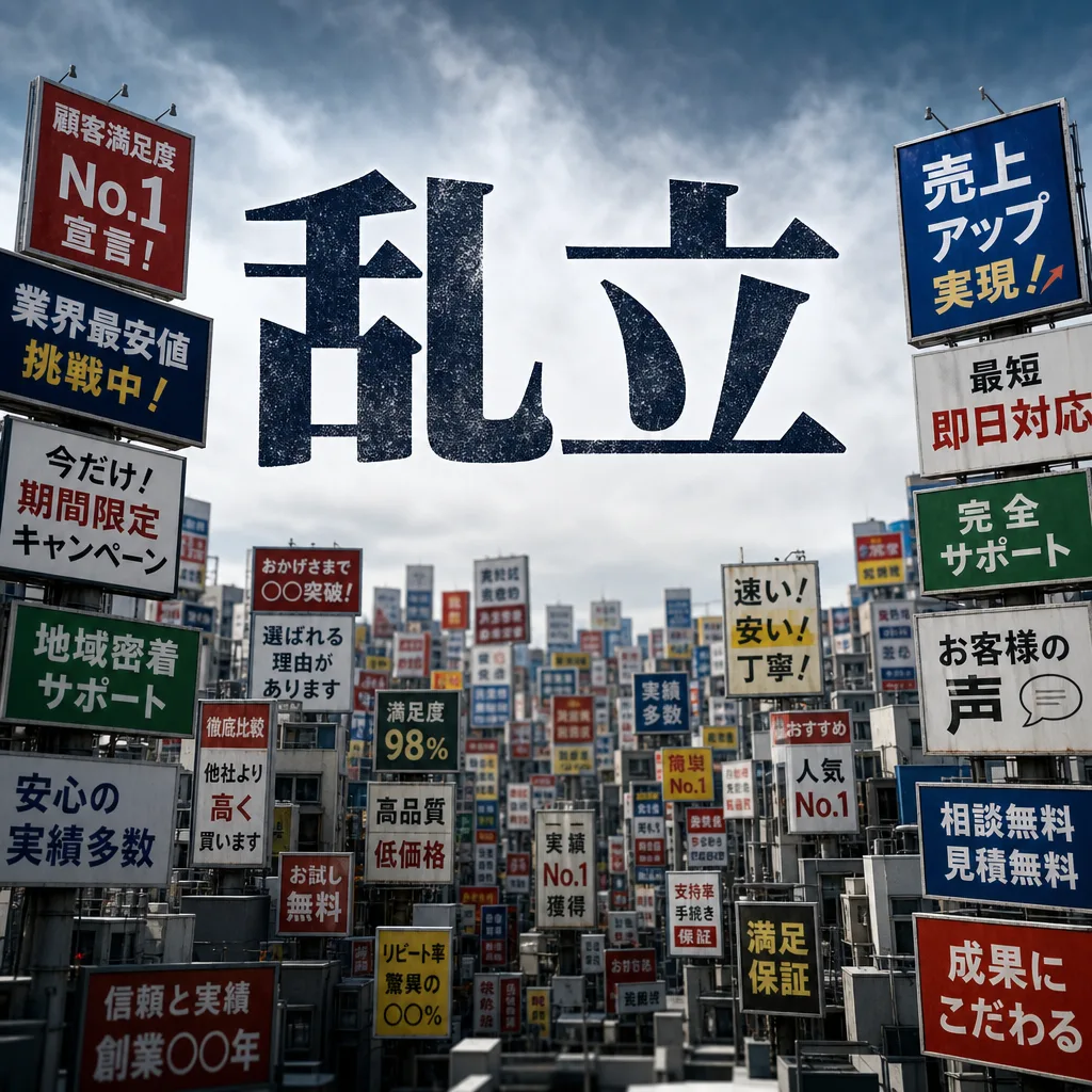 乱立