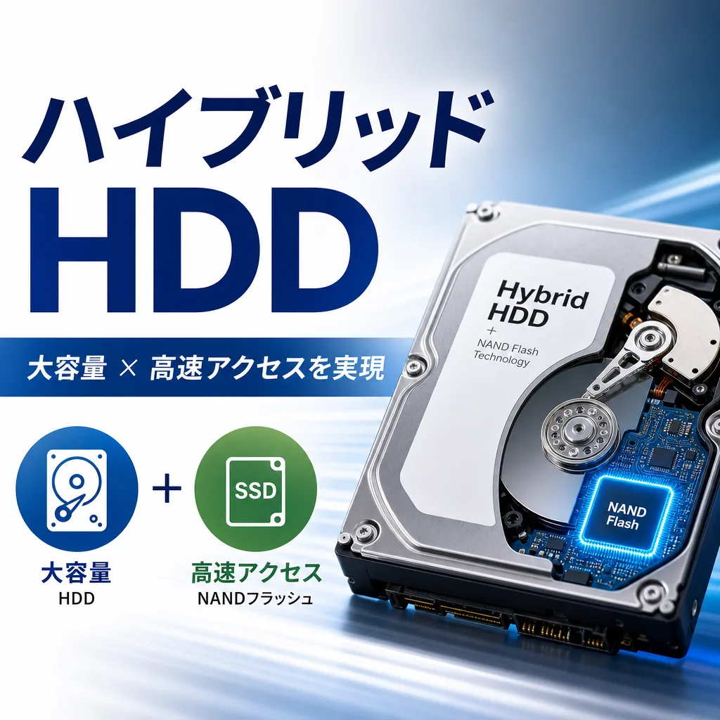ハイブリッドHDD
