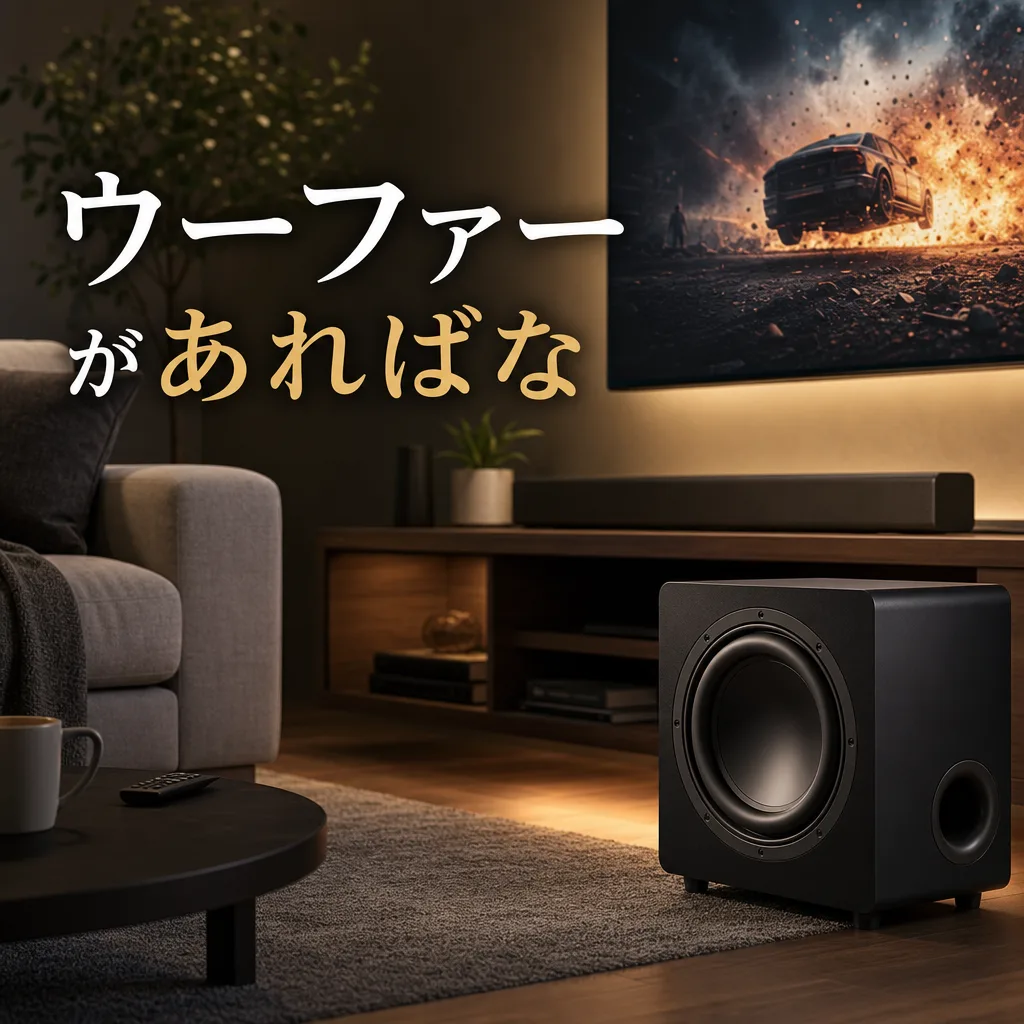 ウーファーがあればな