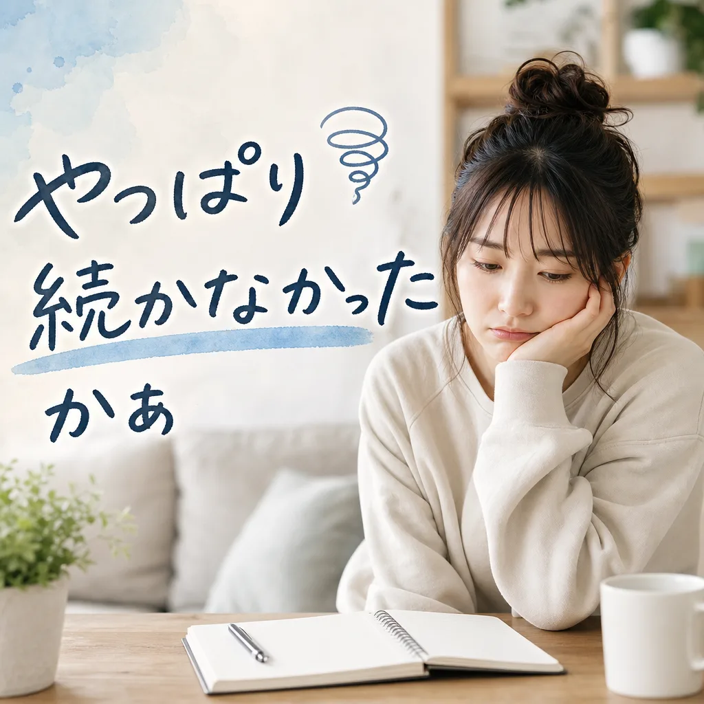 やっぱり続かなかったかぁ