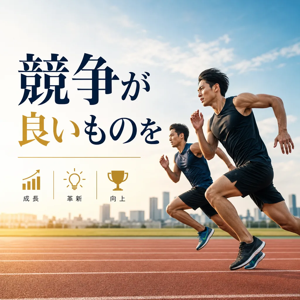 競争が良いものを