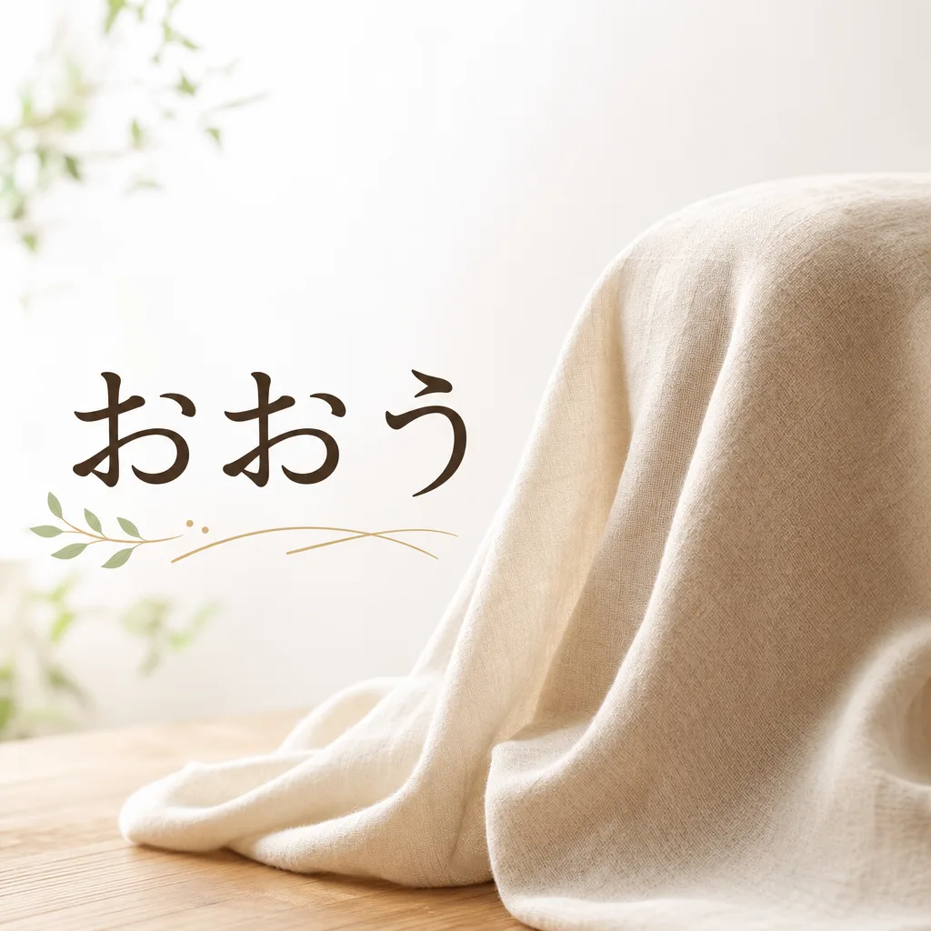 おおう