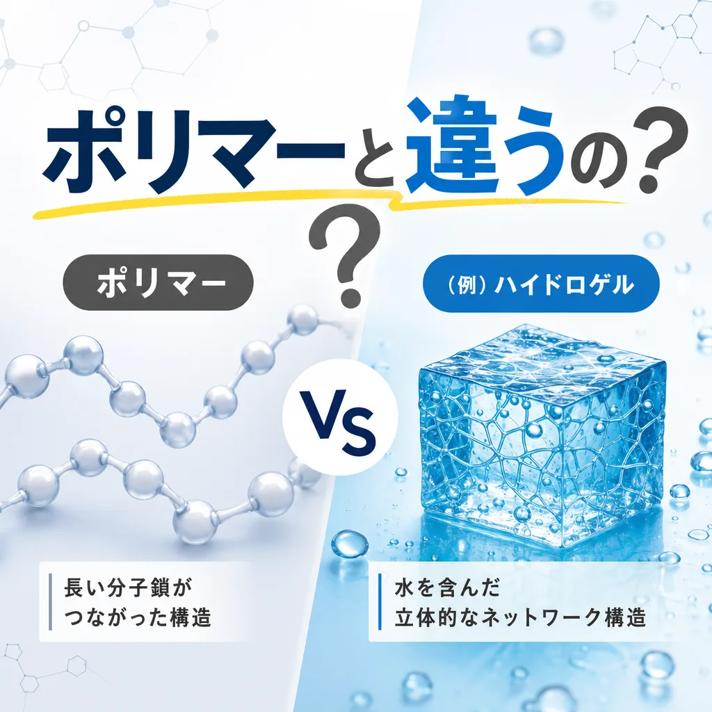 ポリマーと違うの？