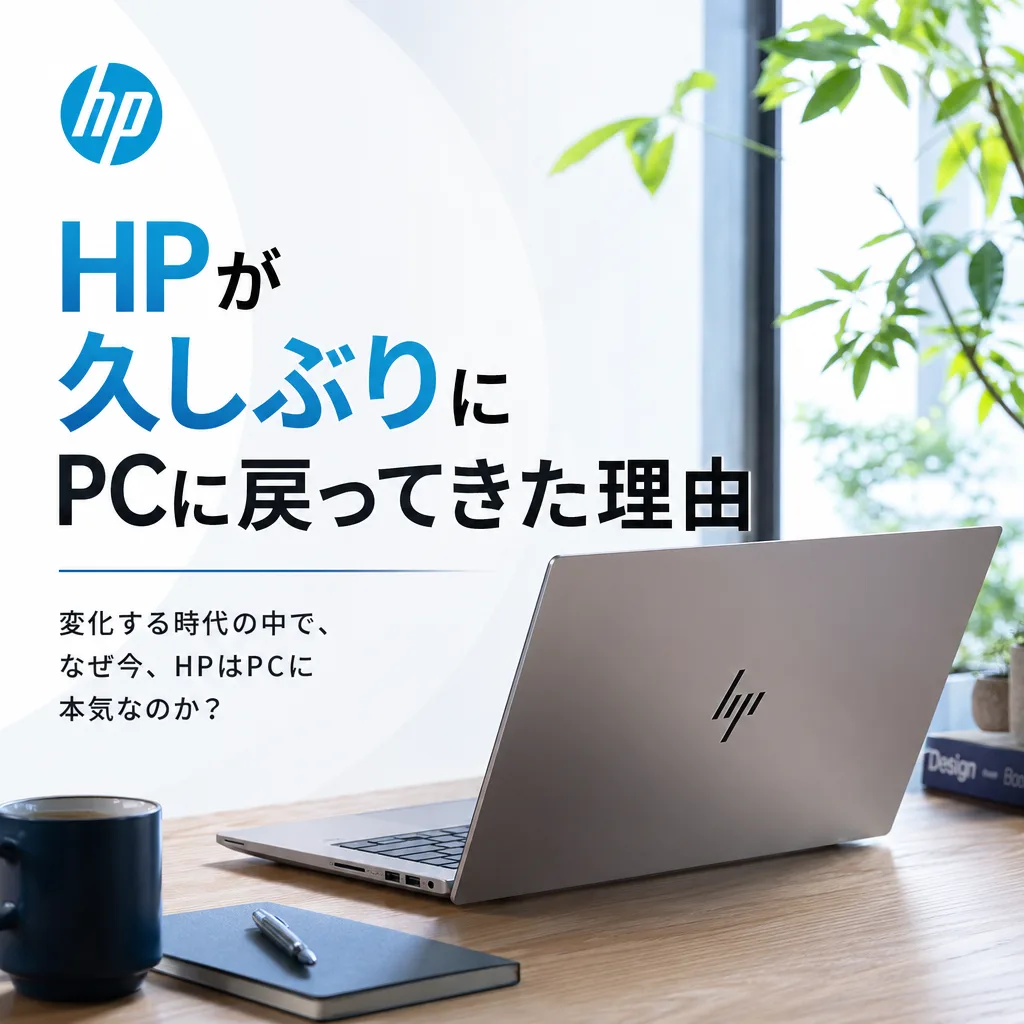 HPが久しぶりにPCに戻ってきた理由