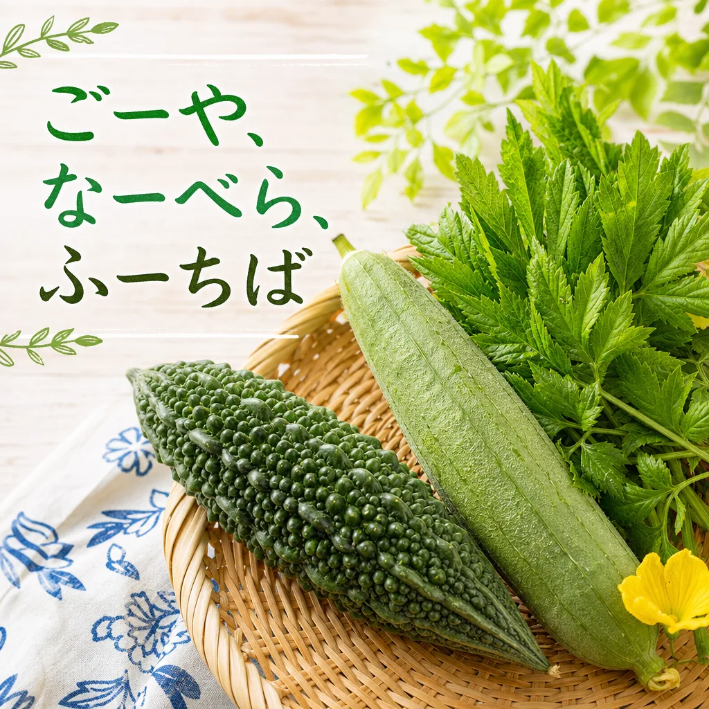 ごーや、なーべら、ふーちば