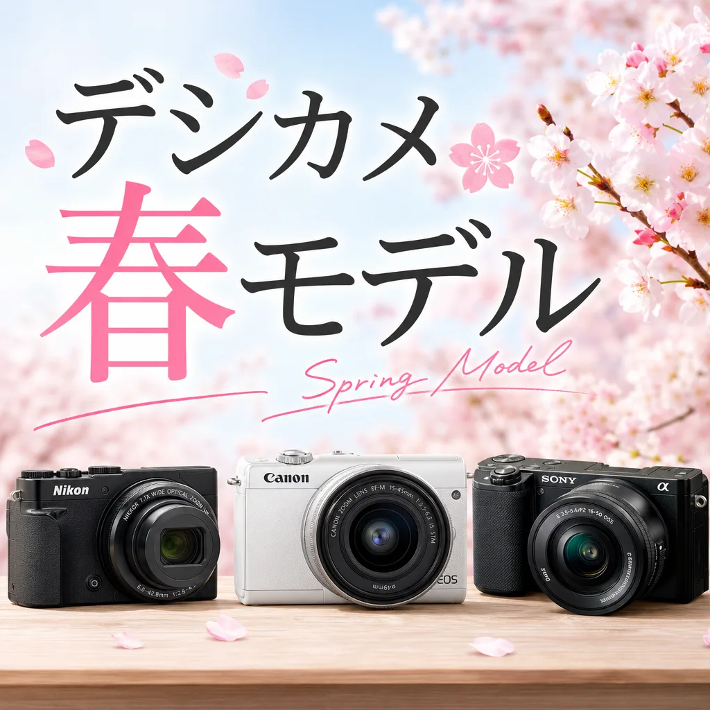 デジカメ春モデル