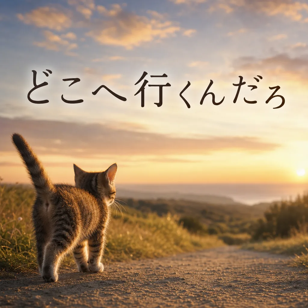 どこへ行くんだろ