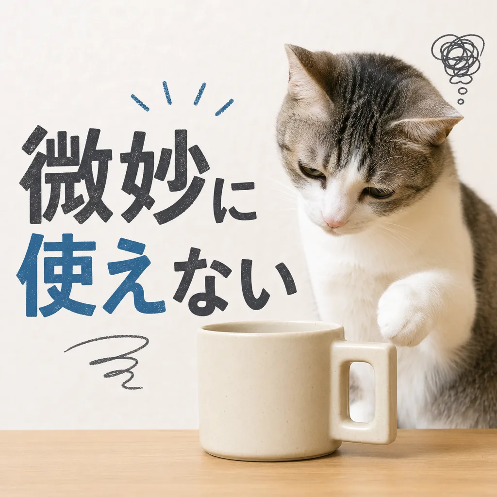 微妙に使えない