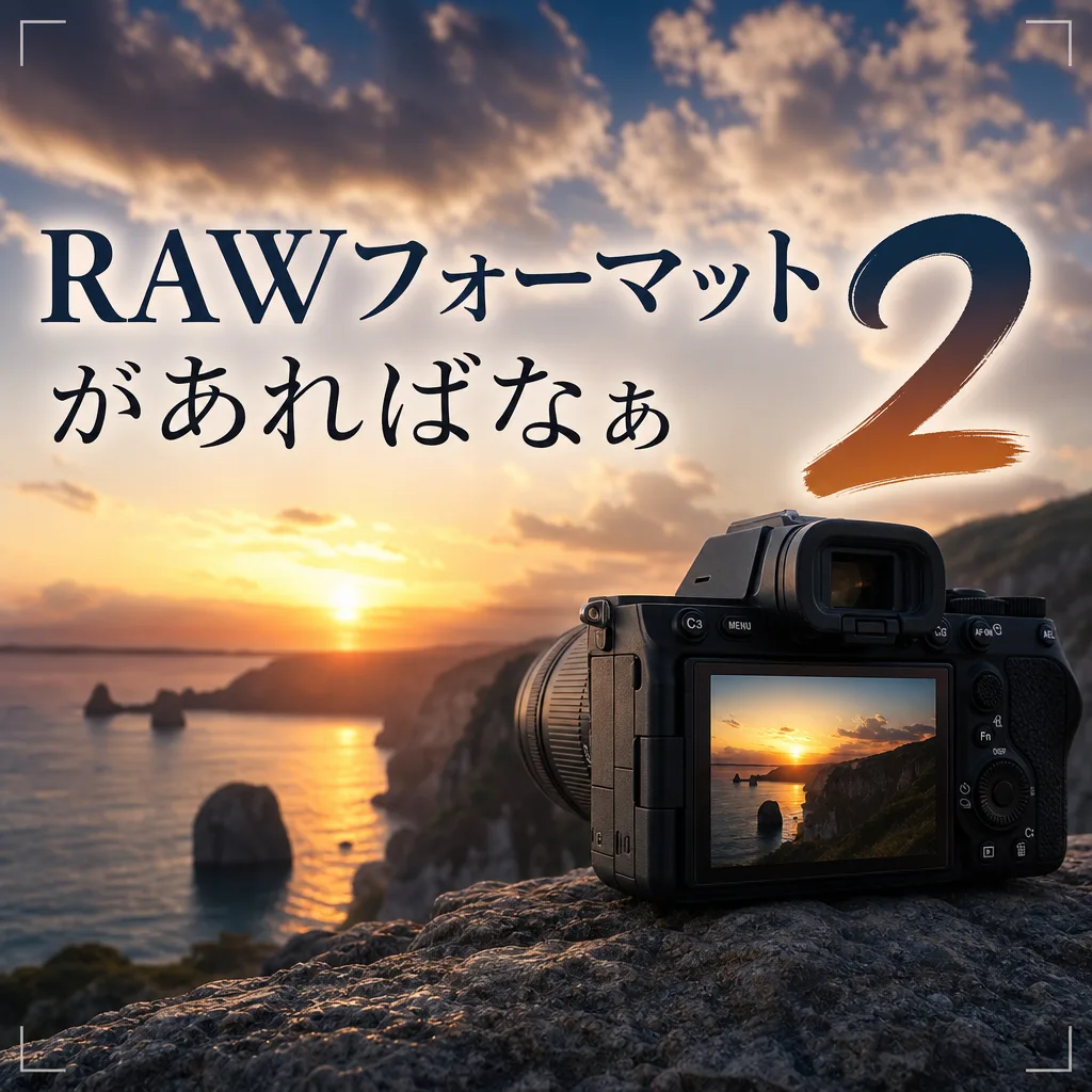 RAWフォーマットがあればなぁ2
