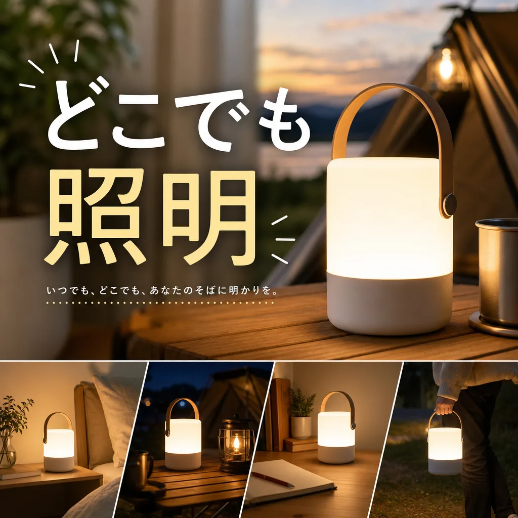 どこでも照明