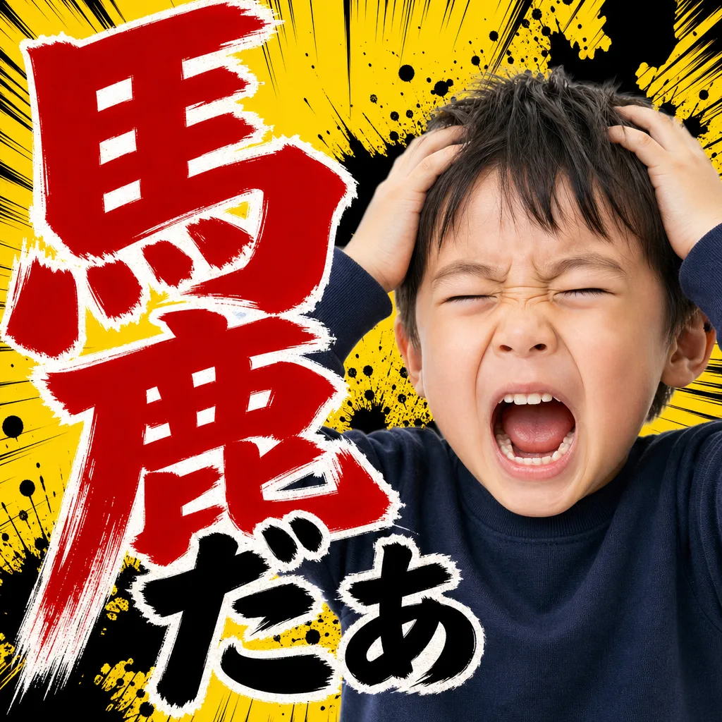 馬鹿だぁ
