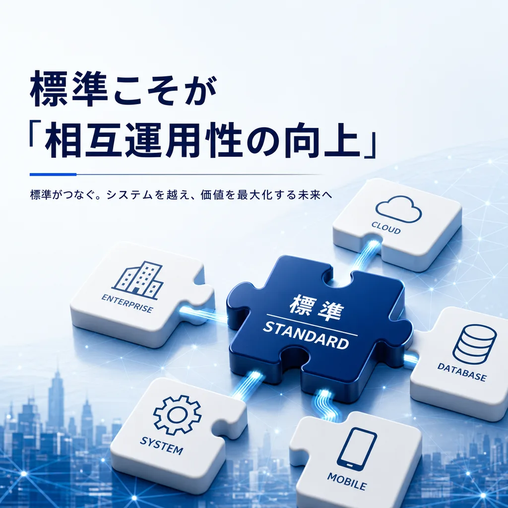 標準こそが相互運用性の向上