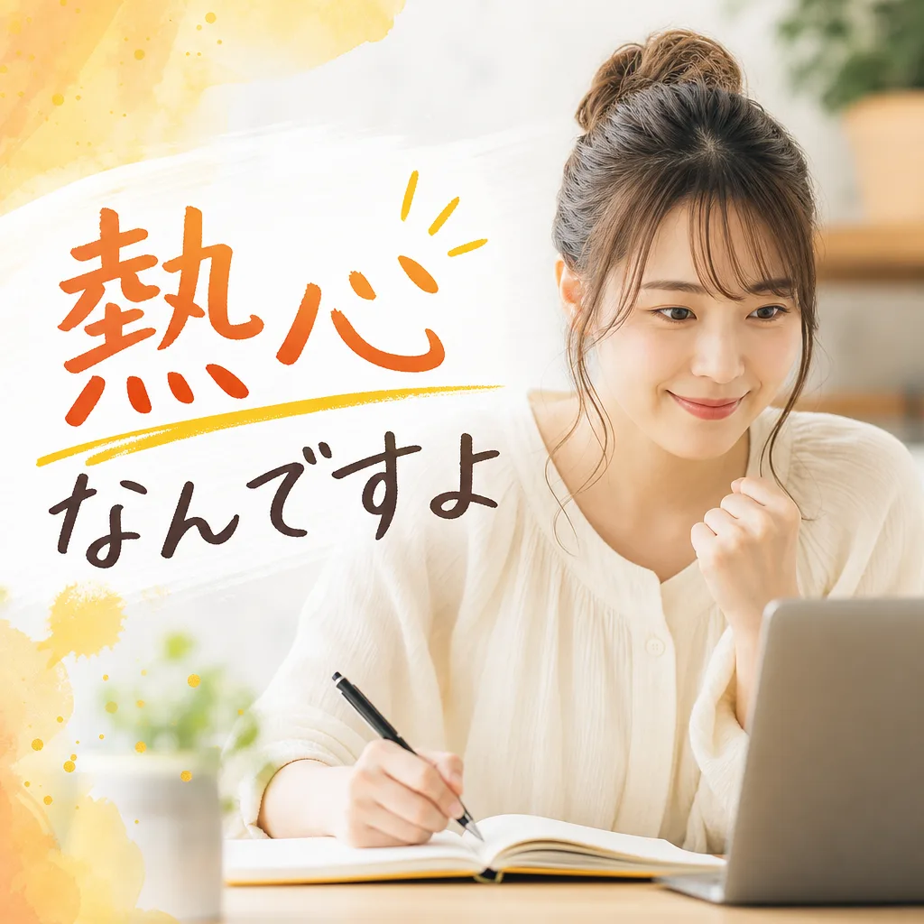 熱心なんですよ
