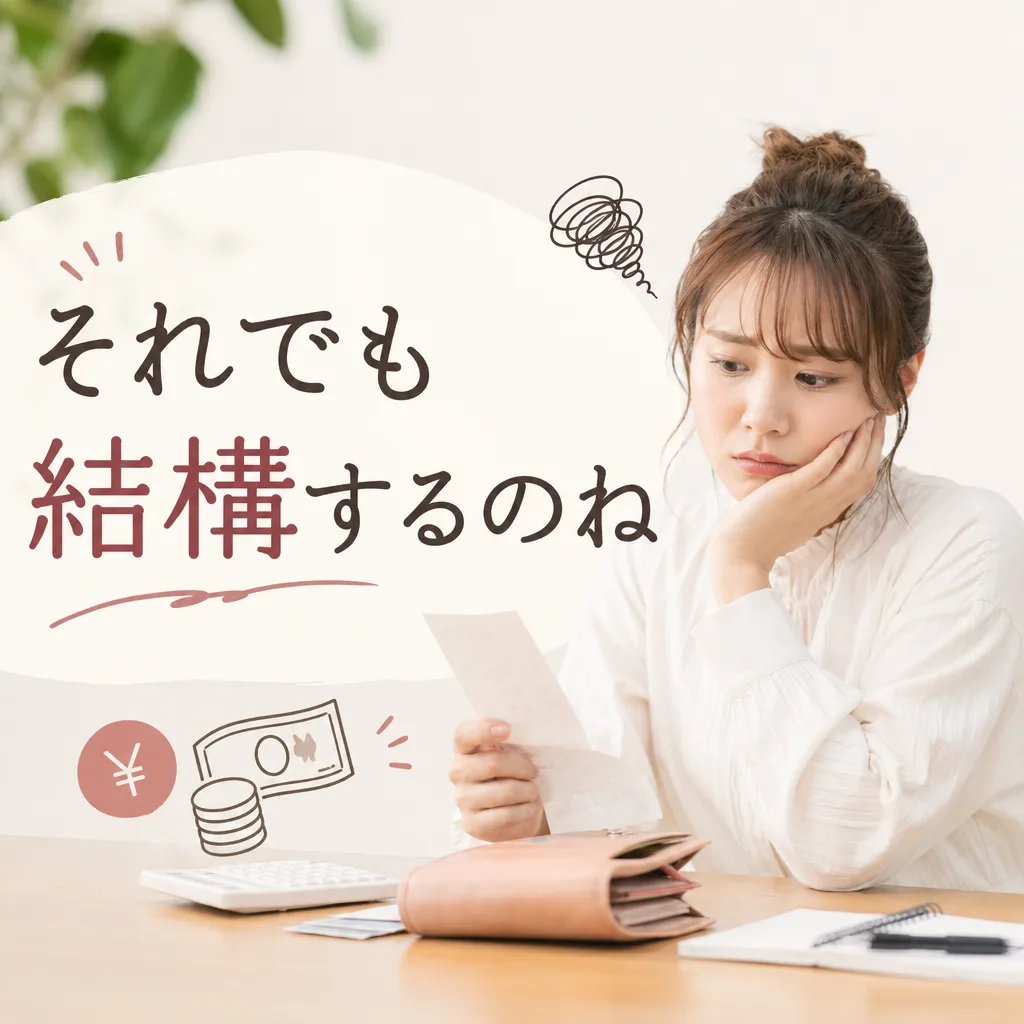 それでも結構するのね